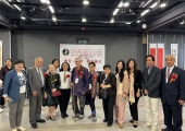 以“同源之笔”书写“同根之情”——李延生会长出席于右任诞辰146周年国际书法作...